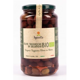 Olive in salamoia Varietà Taggiasca vaso 600 gr