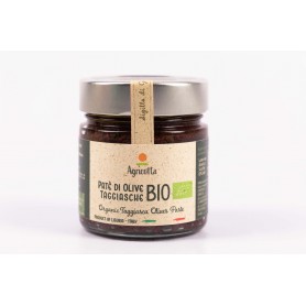 Bio Oliven-Paste mit Taggiasca Oliven 210 gr